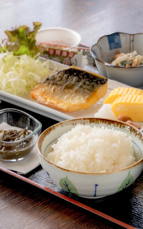 Japanese-style meal